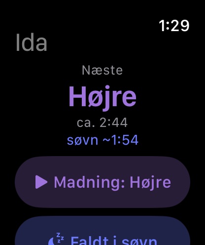 Hvilken side der er næste, og hvornår