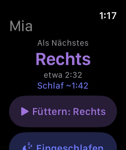 Welche Seite dran ist und wann
