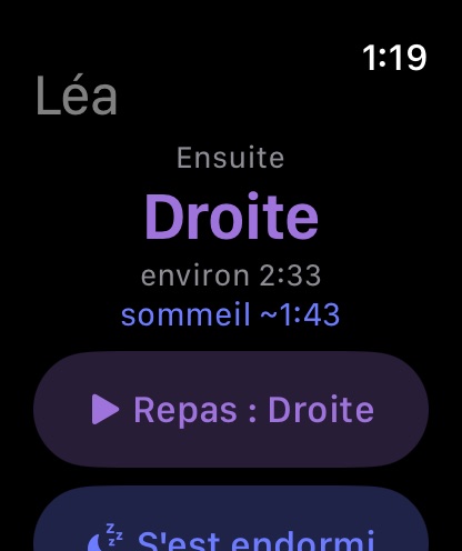 Quel côté et quand